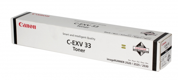 Canon IR-2520/2520I/2525/2525I/2530/2530I Toner Negro CEXV33