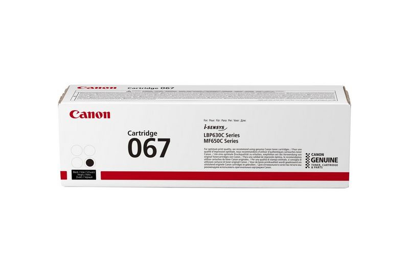 Canon Toner 067 Bk: Negro 1.350P