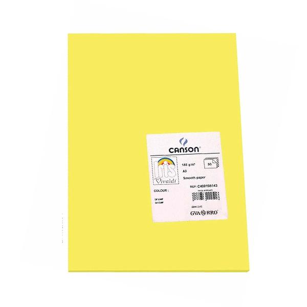 Canson Pack de 50 Cartulina 185g A3 kiwi