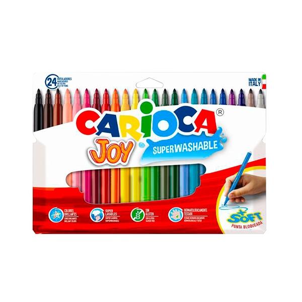 Carioca C.24 Rotuladores Joy Lavable Colores Surtidos