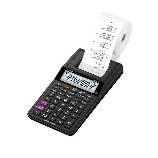 Casio Calculadora HR-8RCE Bk 12 digitos
