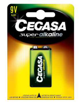 Cegasa Pila Super Alc. 6LR61. Blister 1