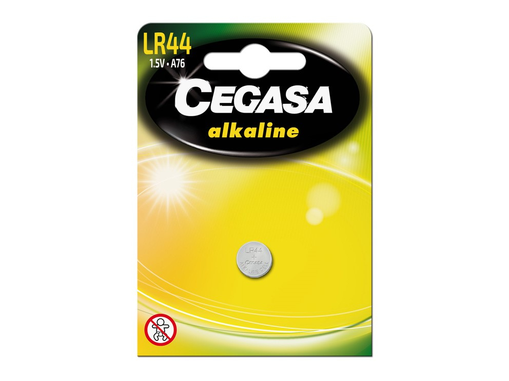 Cegasa Pila Alc. Boton LR44 1 5V Bt Blister