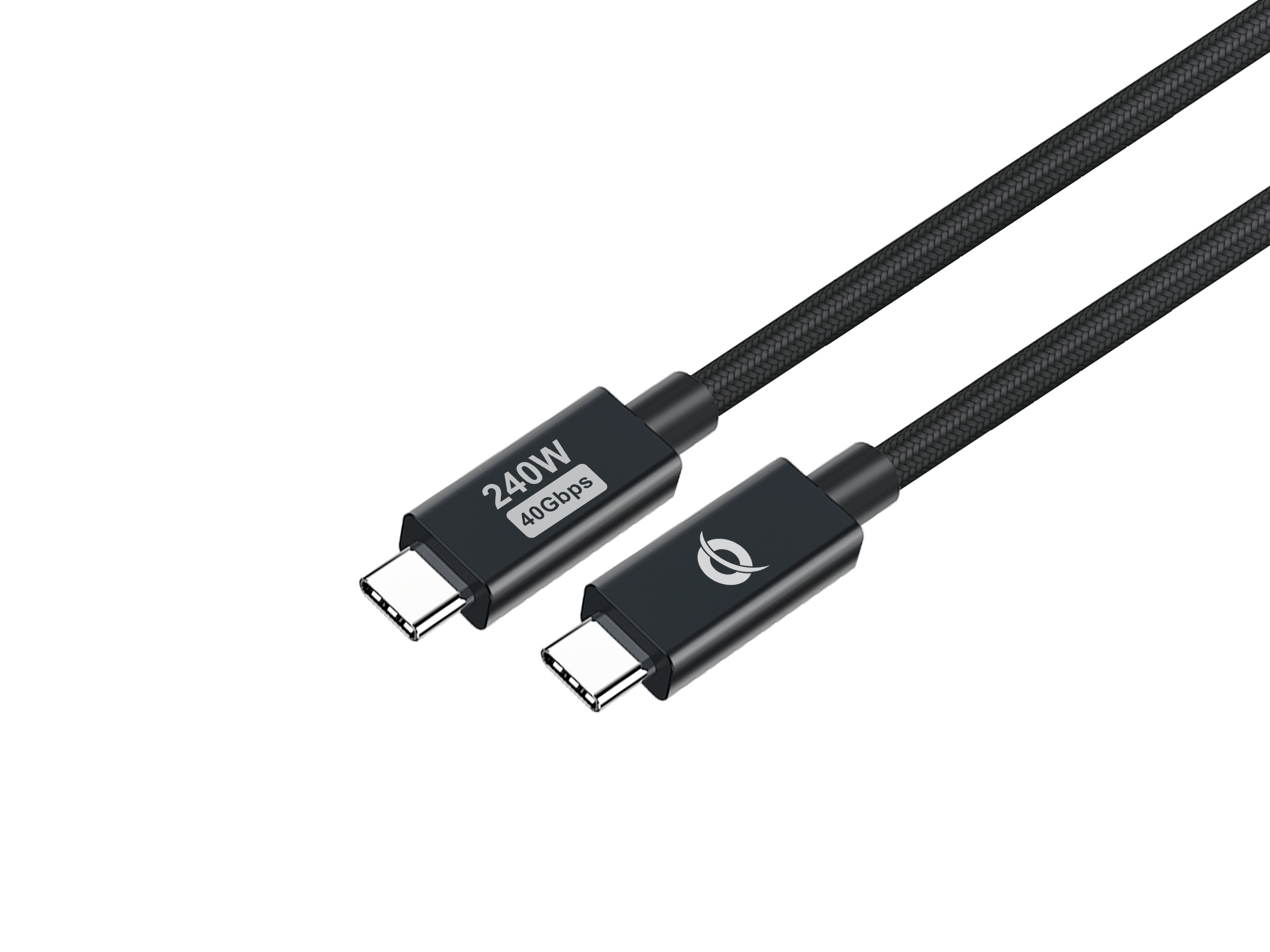 Conceptronic ETTA04B12 USB 4.0 Gen 3 240W Fast Charging Data 1.2M, 5A, 40Gbps, 8K60Hz, E-Mark
