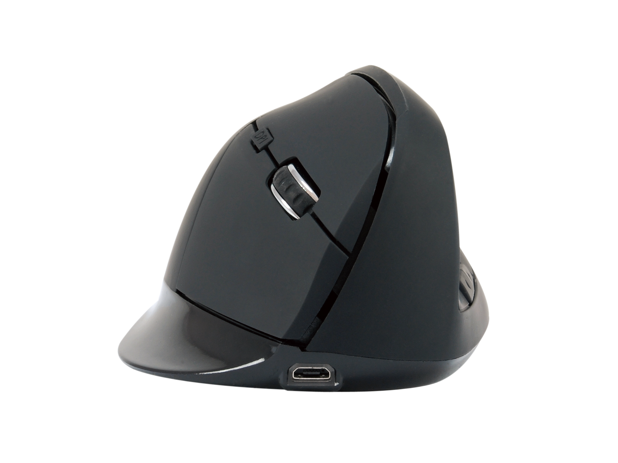 Conceptronic Mouse Bluetooh 5.2 Ergonomico 6 Botones 1600DPI Bateria Recargable Color Negro