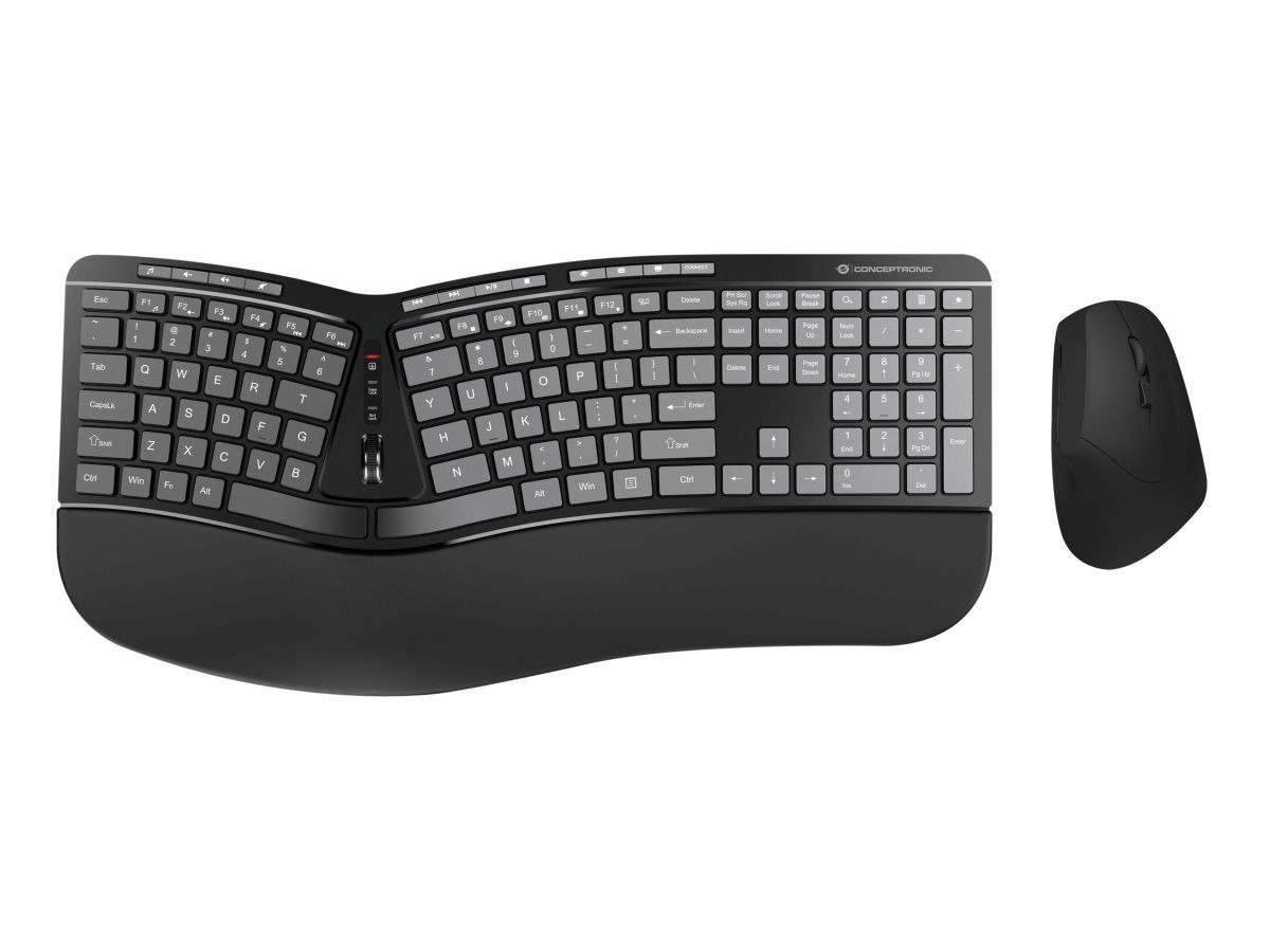 Conceptronic Kit de y Raton Ergonomico Inalambrico ORAZIO02ES