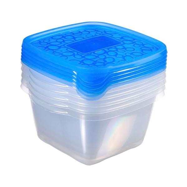 Curver Paq.5 fiambreras Take Away 1, 1l