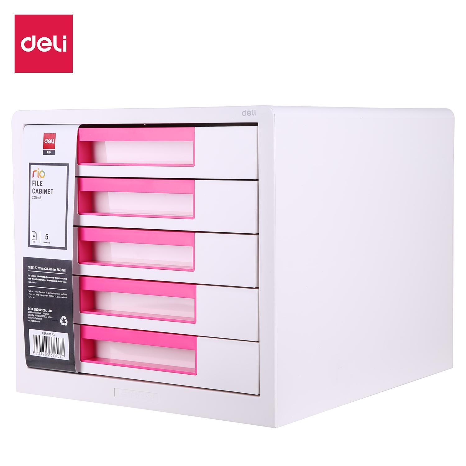 Deli modulo 5 cajones Rio Abs magenta