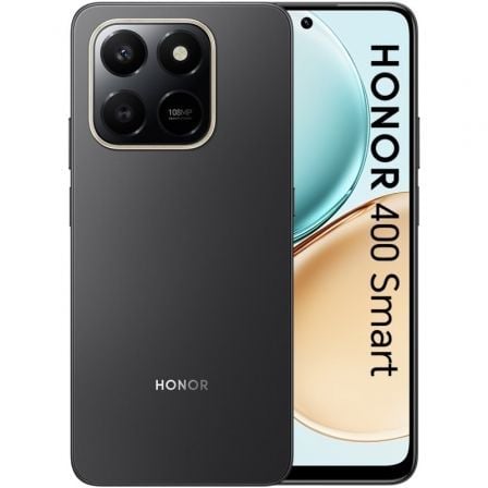 Smartphone Honor 400 Smart 8GB/ 256GB/ 6.7"/ 4G/ Negro