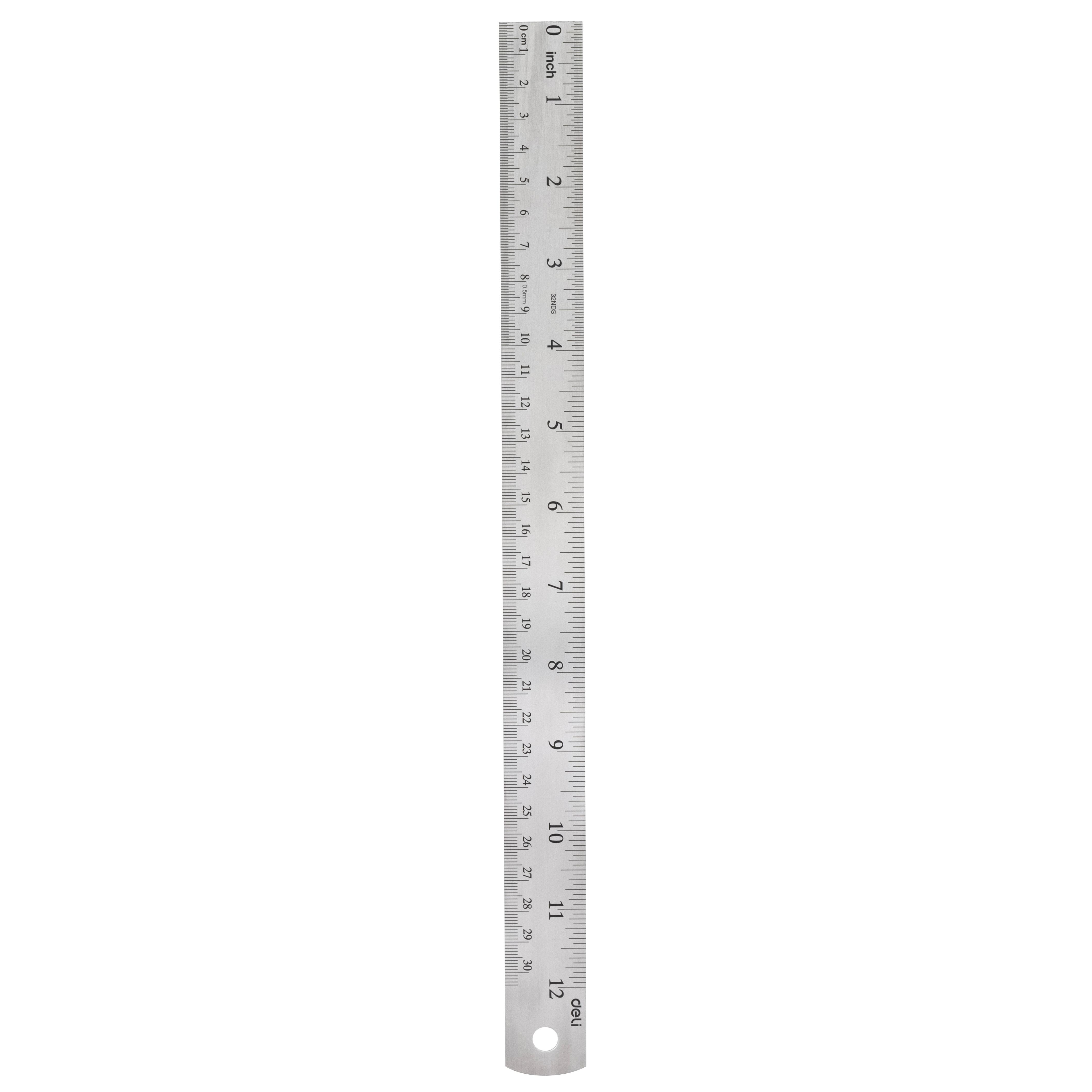 Deli Regla graduada dual 30cm -12''