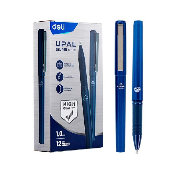 Deli Roller gel Upal punta 1mm azul