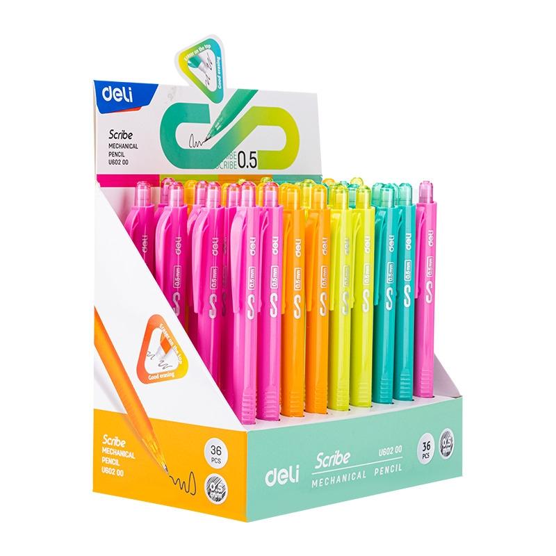 Deli Portaminas Scribe 0, 5mm colores surtidos