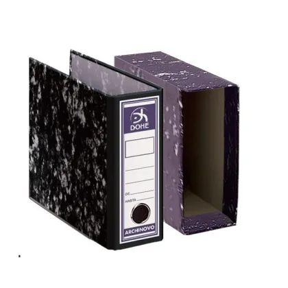Dohe Caja archivador A-Z sin rado cuarto natural