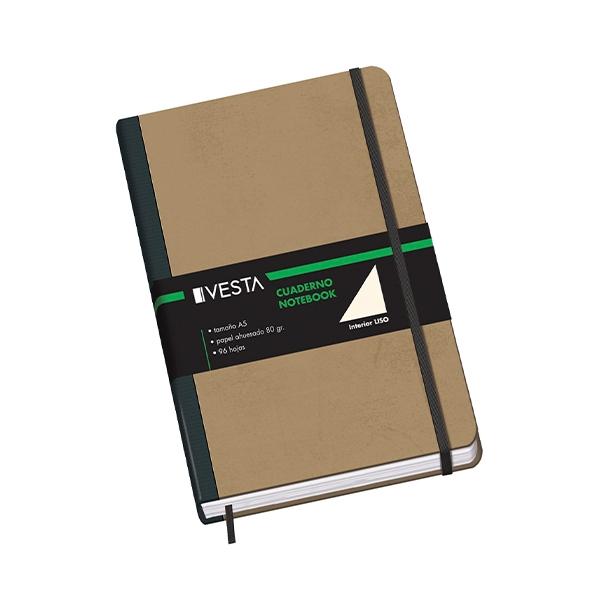 Dohe Cuaderno Vesta Nature tapa cartone liso A5