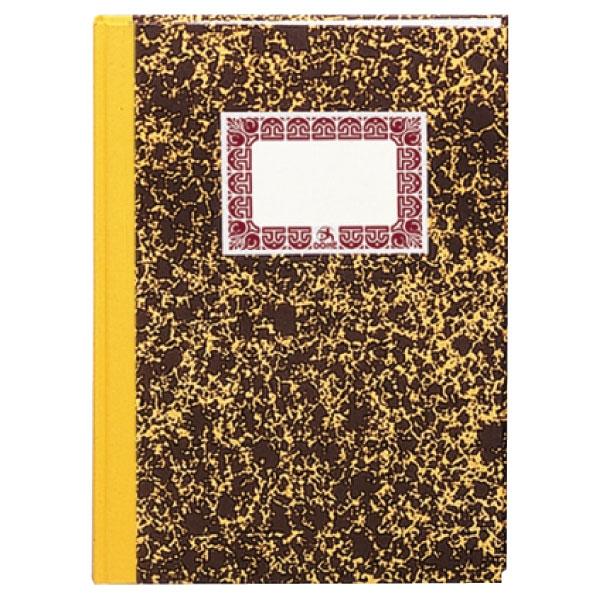 Dohe Cuaderno cartone cuentas corrientes 100h folio amarillo