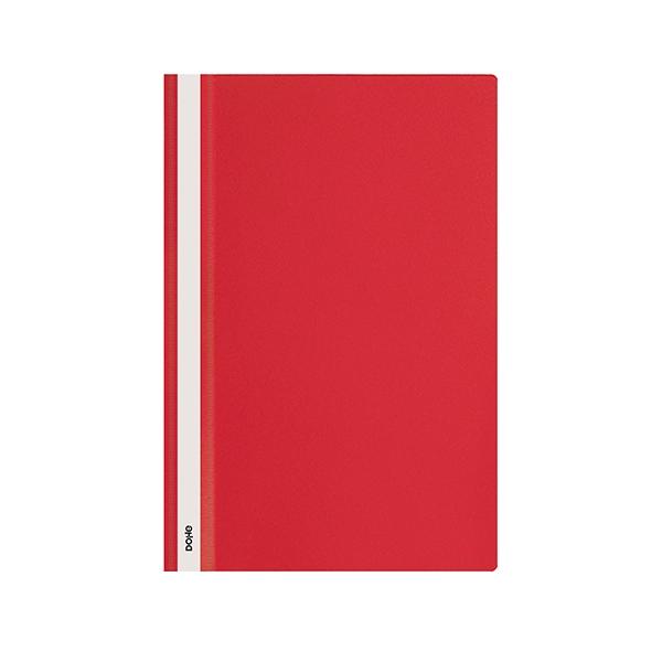 Dohe Dossiers fastener Pp lomo personalizable A4 rojo