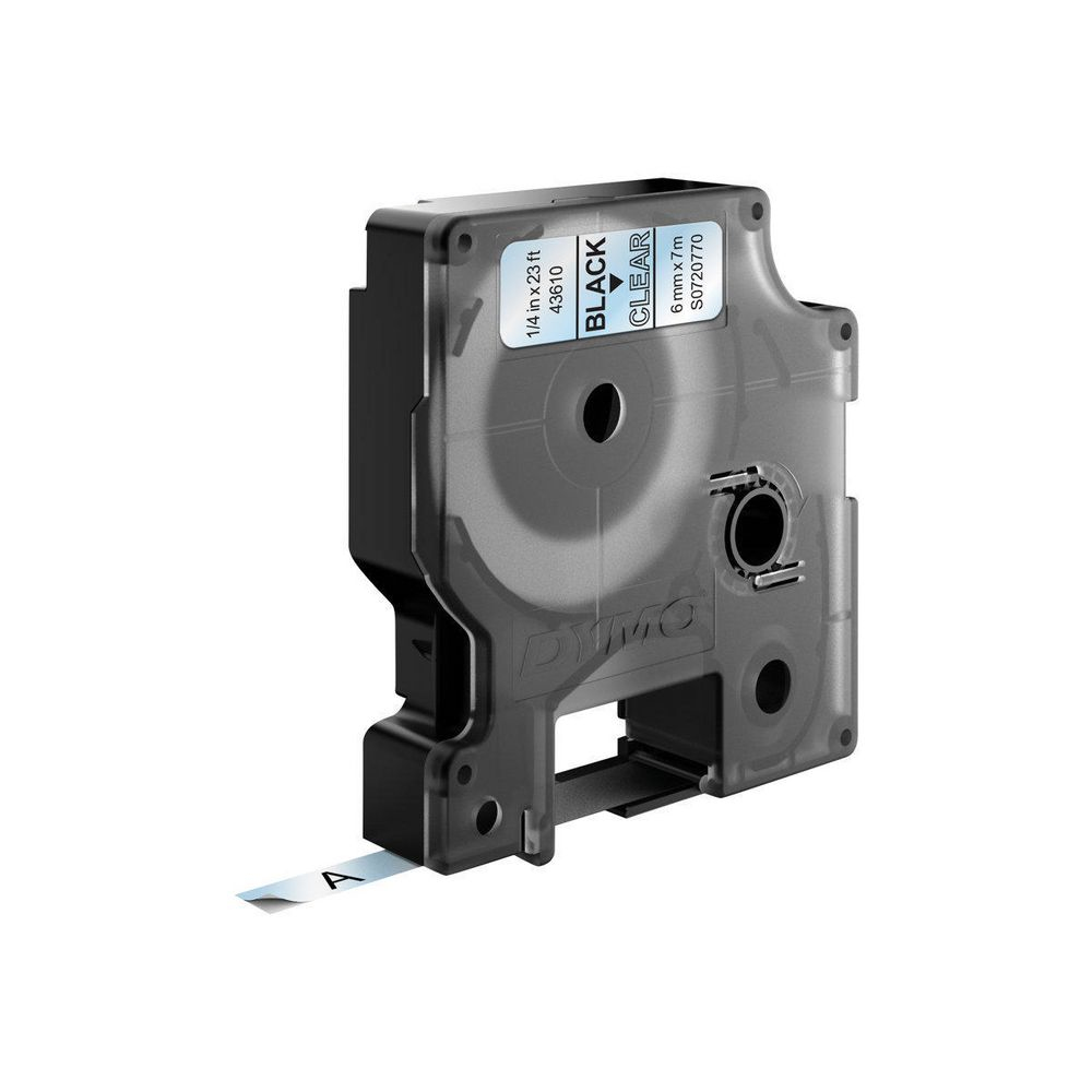 Dymo Cinta Lm D1 6mmx7m Negro/transparente