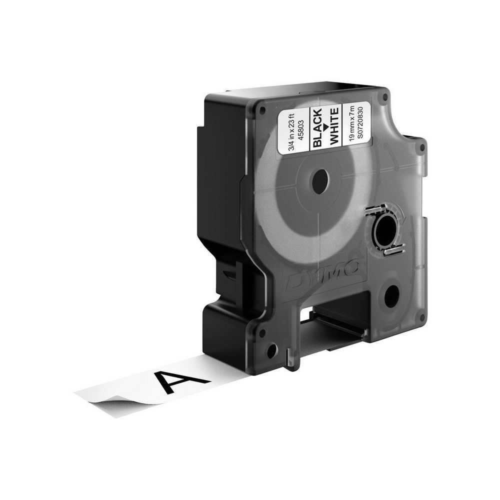 Dymo Cinta Lm D1 19mmx7m Negro/blanco