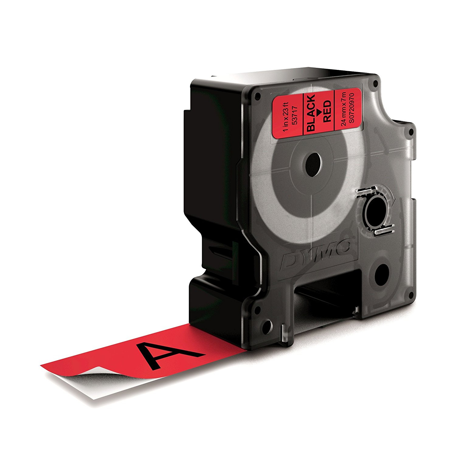 Dymo Cinta Lm D1 24mmx7m Negro/rojo