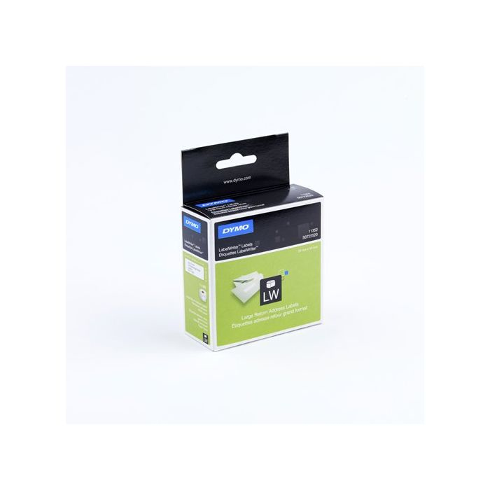 Dymo Etiqueta Lw remitente 25x54mm, 1 rollo etiquetas (500) Papel blanco