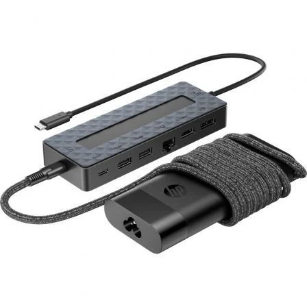 HP Pack Docking USB Tipo-C y Cargador Universal para 9H0H9AA