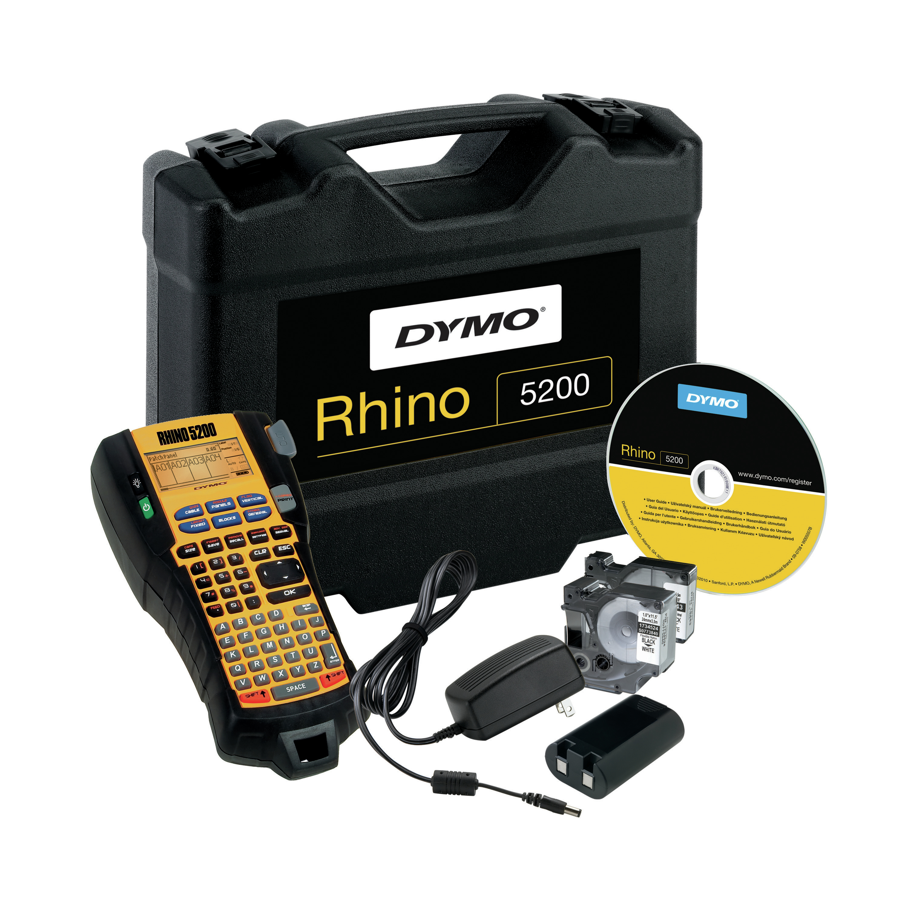 Dymo Rotuladora Rhino 5200 Kit Con Maletin