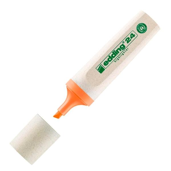 Edding Marcador fluorescente ecoline 24 naranja