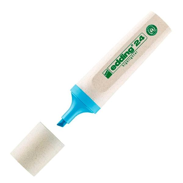 Edding Marcador fluorescente ecoline 24 azul claro