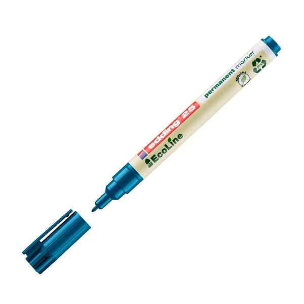 Edding Marcador permanente EcoLine 25 punta conica 1mm azul