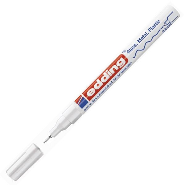 Edding Marcador permanente 780 trazo 0, 8mm blanco