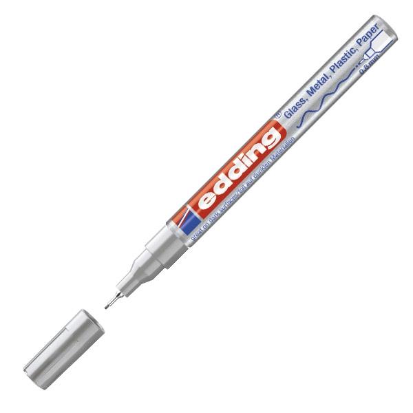 Edding Marcador permanente 780 trazo 0, 8mm plata