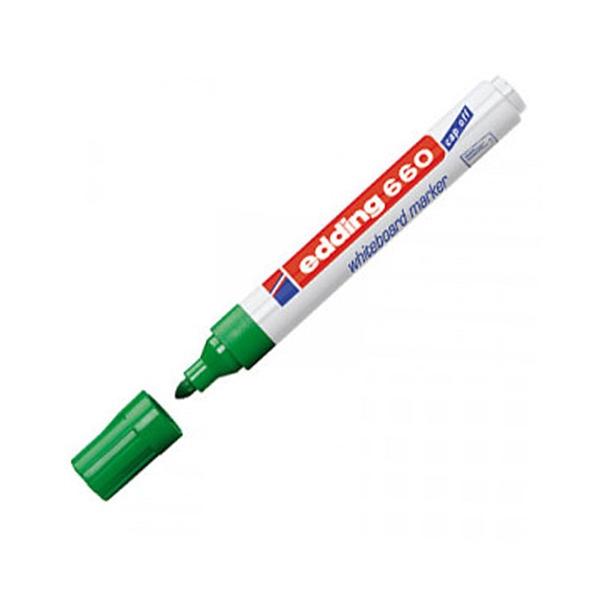 Edding Marcador pizarra 660 punta conica trazo 1, 5-3mm verde