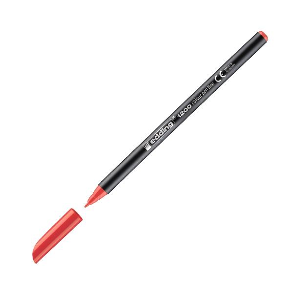 Edding Rotulador 1200 - Punta 1 mm - Color rojo