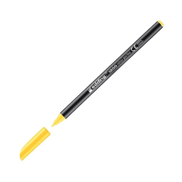Edding Rotulador 1200 - Punta 1 mm - Color amarillo