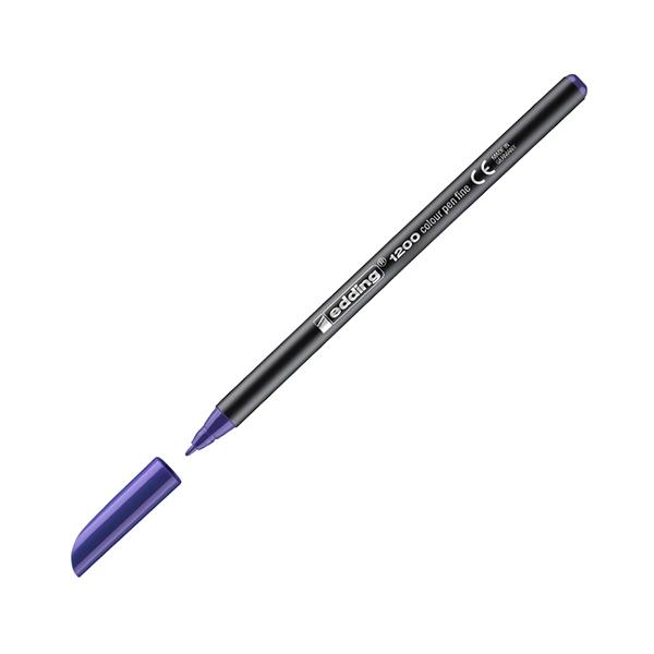 Edding Rotulador 1200 - Punta 1 mm - Color violeta