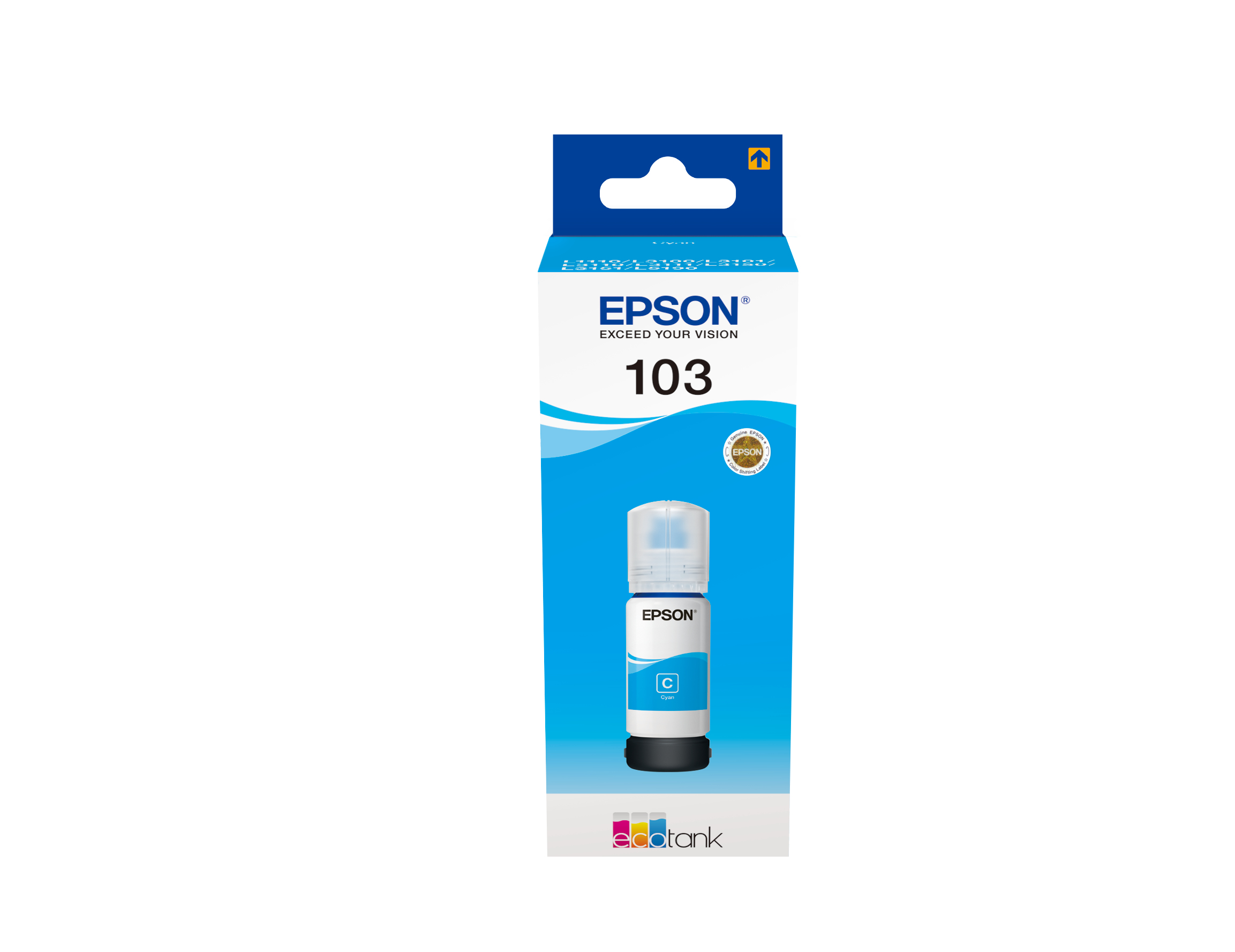 Epson Botella de tinta 103 Cyan para L3151