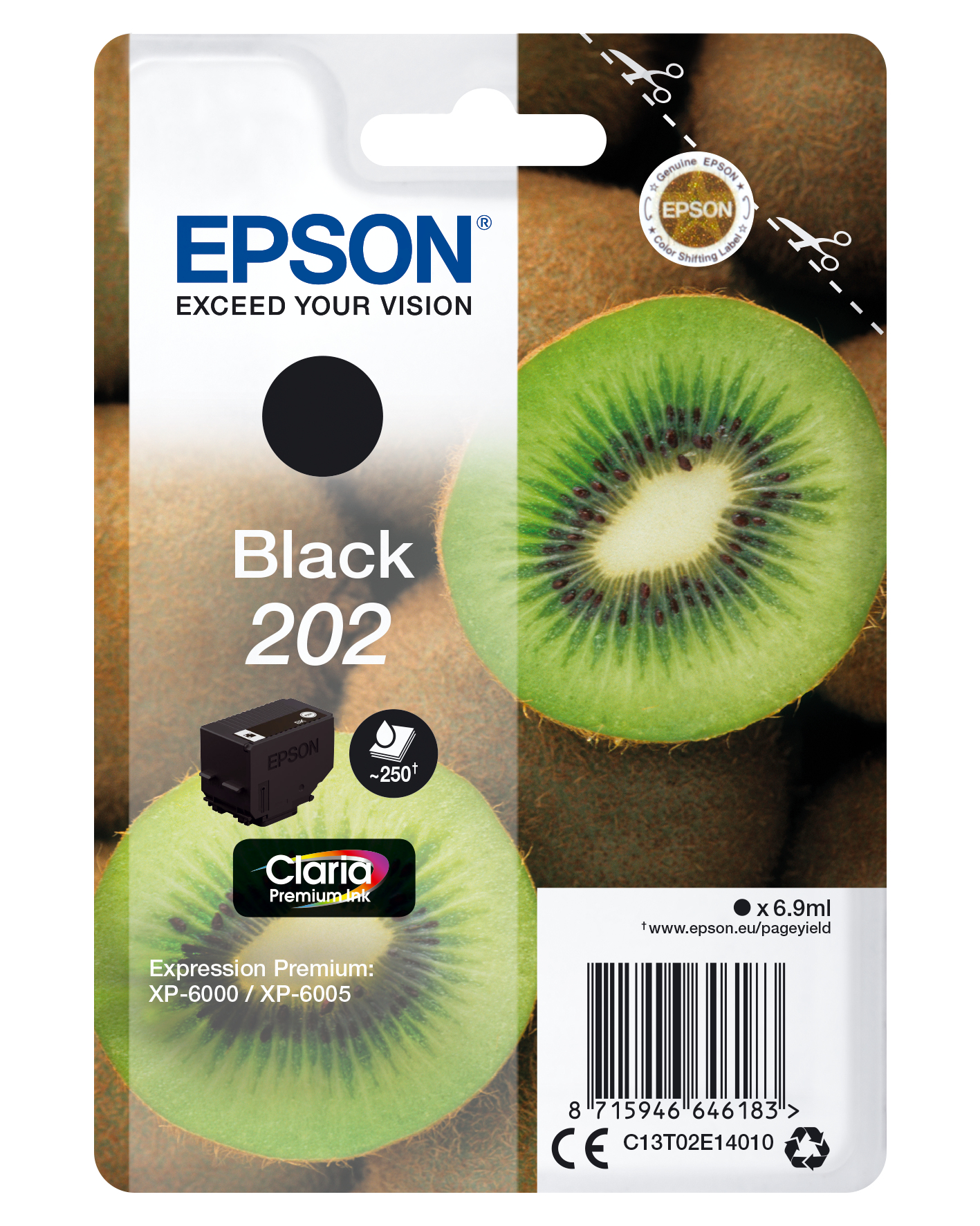 Epson Singlepack Negro 202 Claria Premium Ink