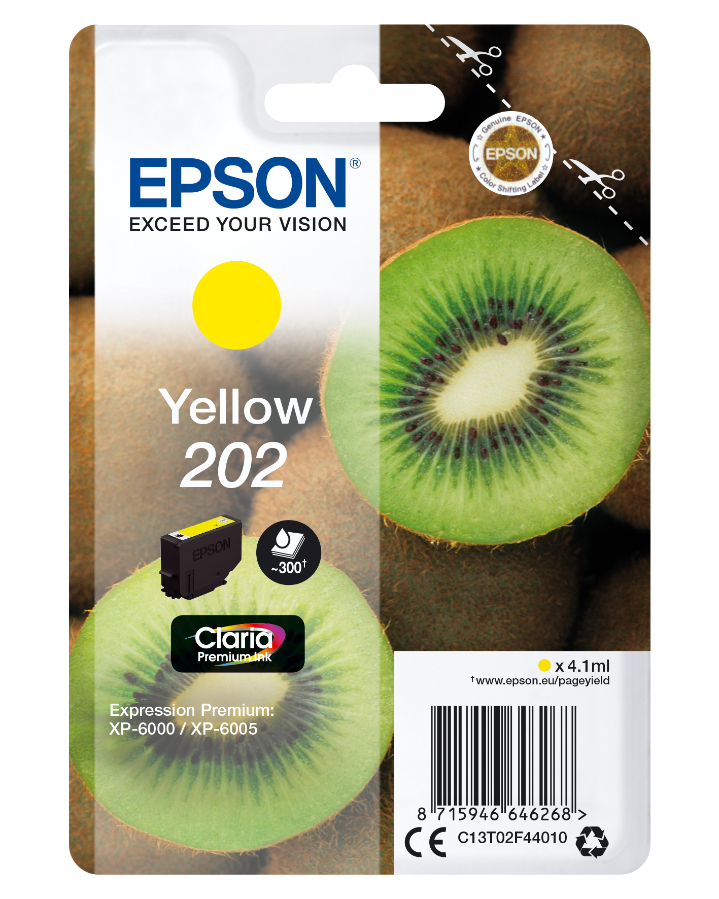 Epson Singlepack Yellow