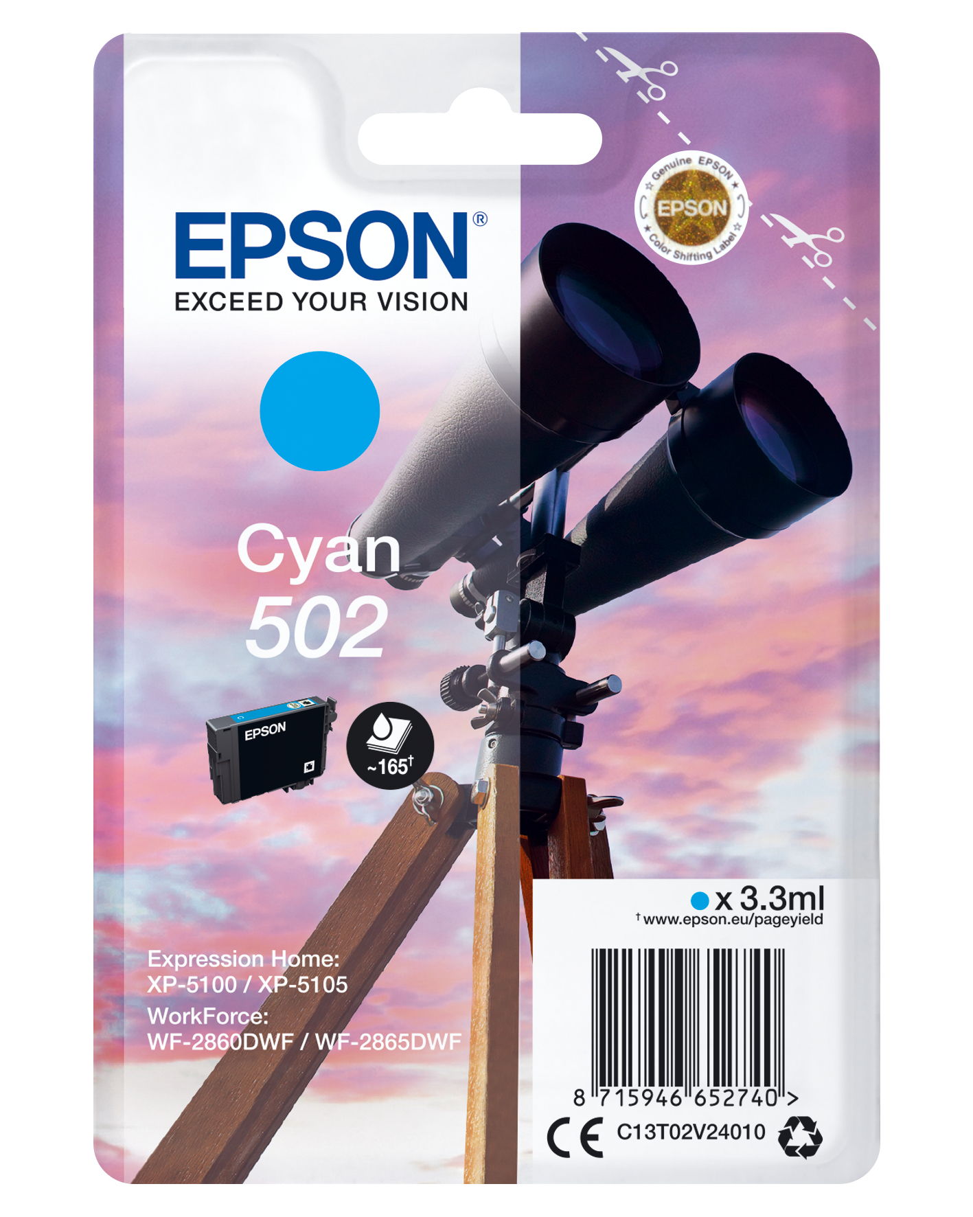 Epson Singlepack Cyan
