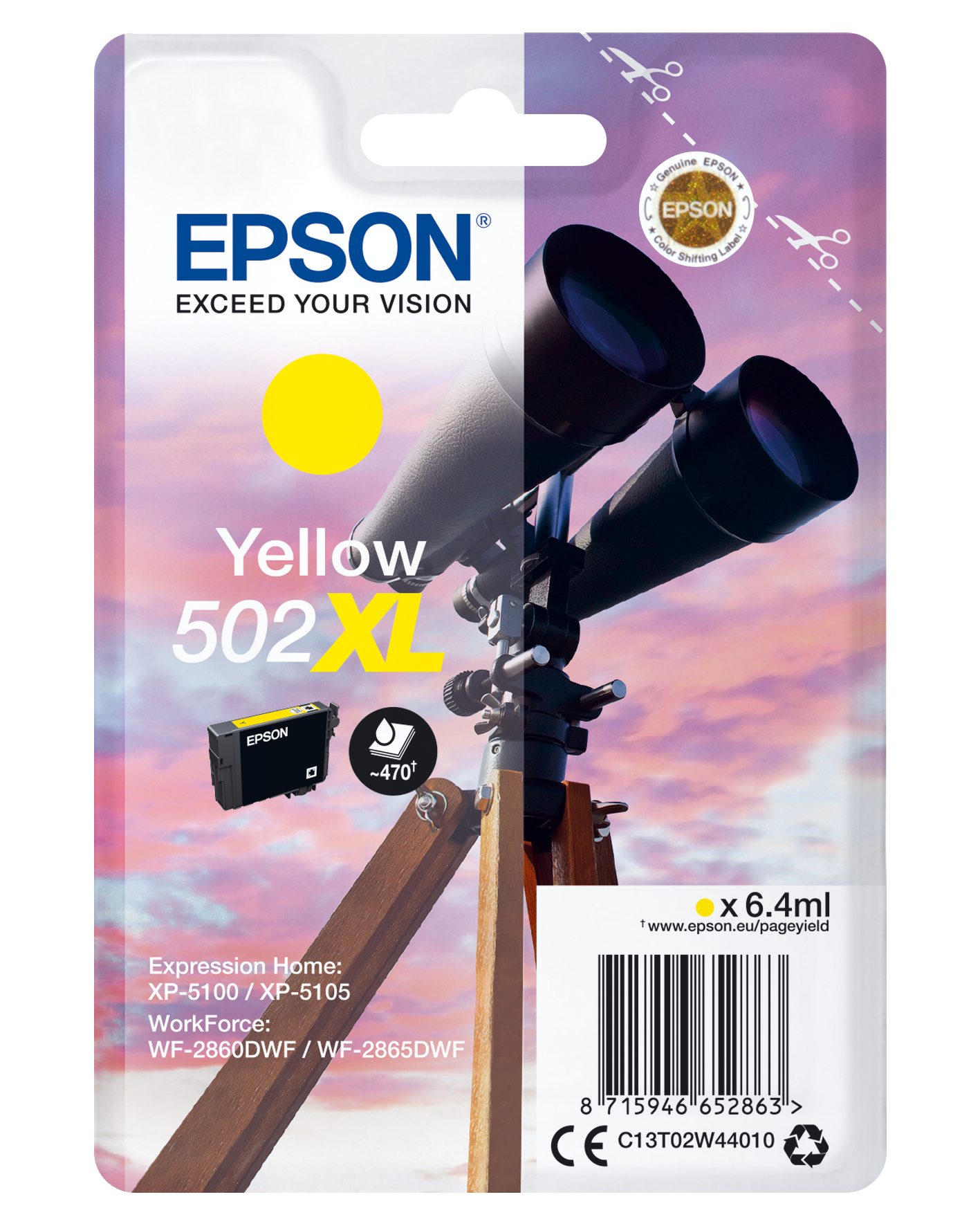 Epson Singlepack Yellow