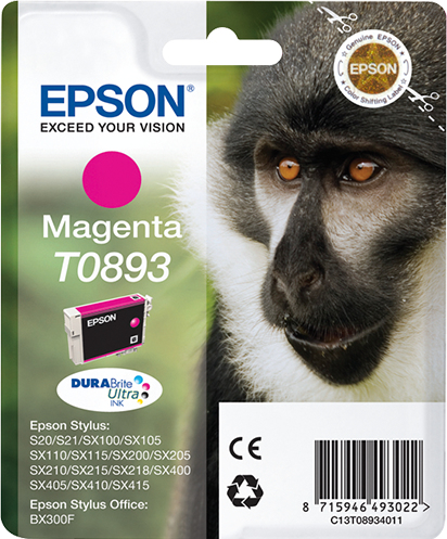 Epson Stylus S20/SX105/SX205/405 Cartucho Magenta