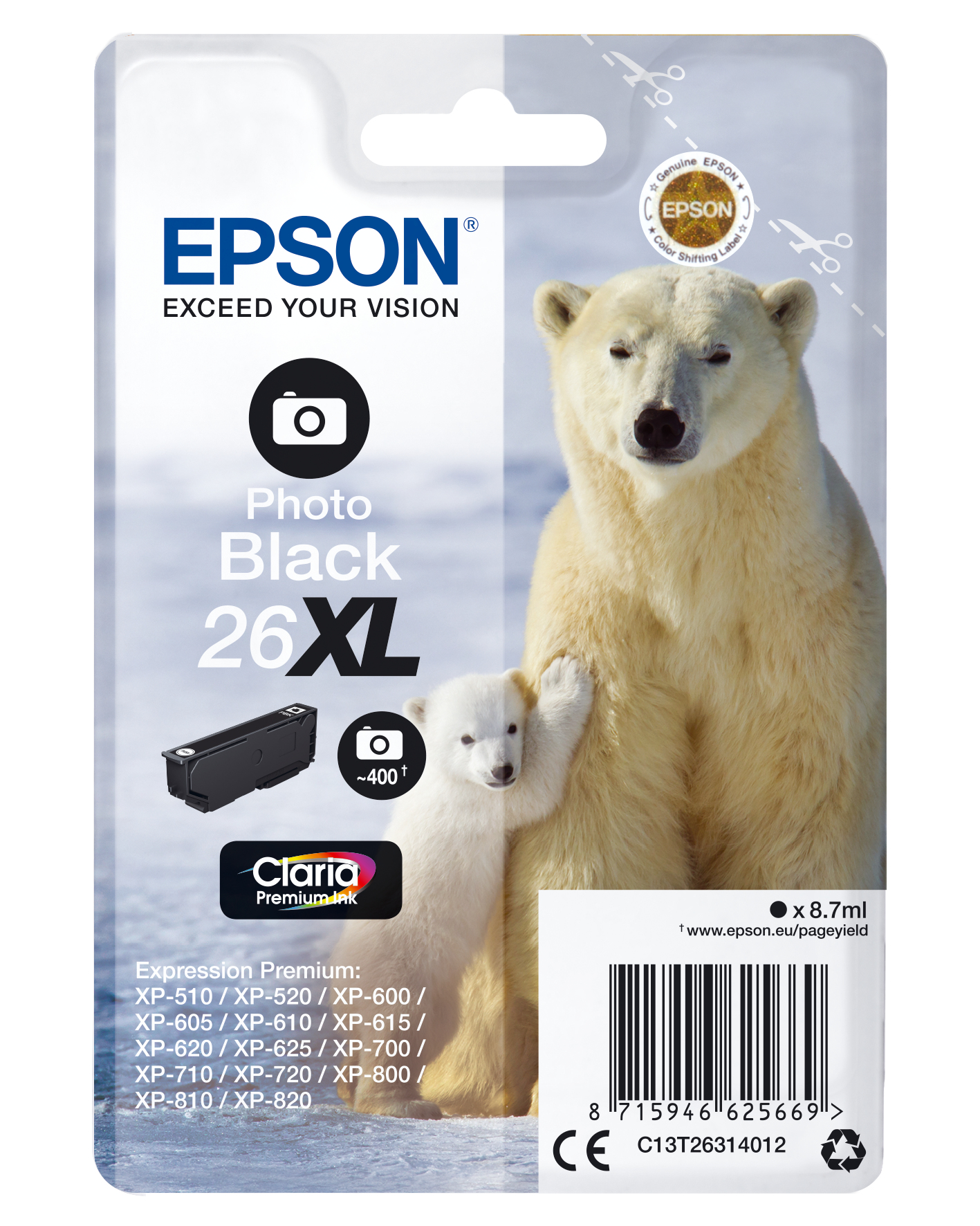 Epson Claria Premium Cartucho foto Negro