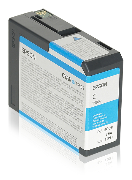 Epson Stylus Pro-3800/3880 Cartucho Cian (80ml)
