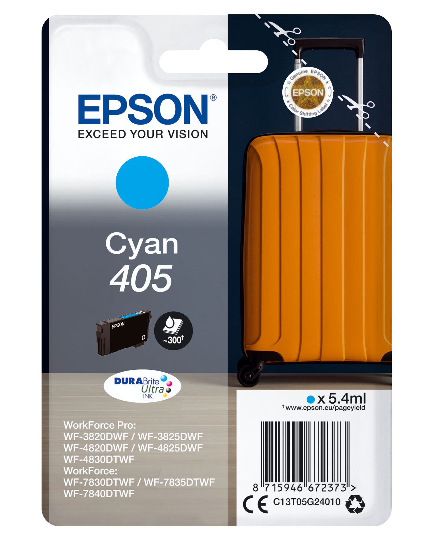 Epson Singlepack Cyan