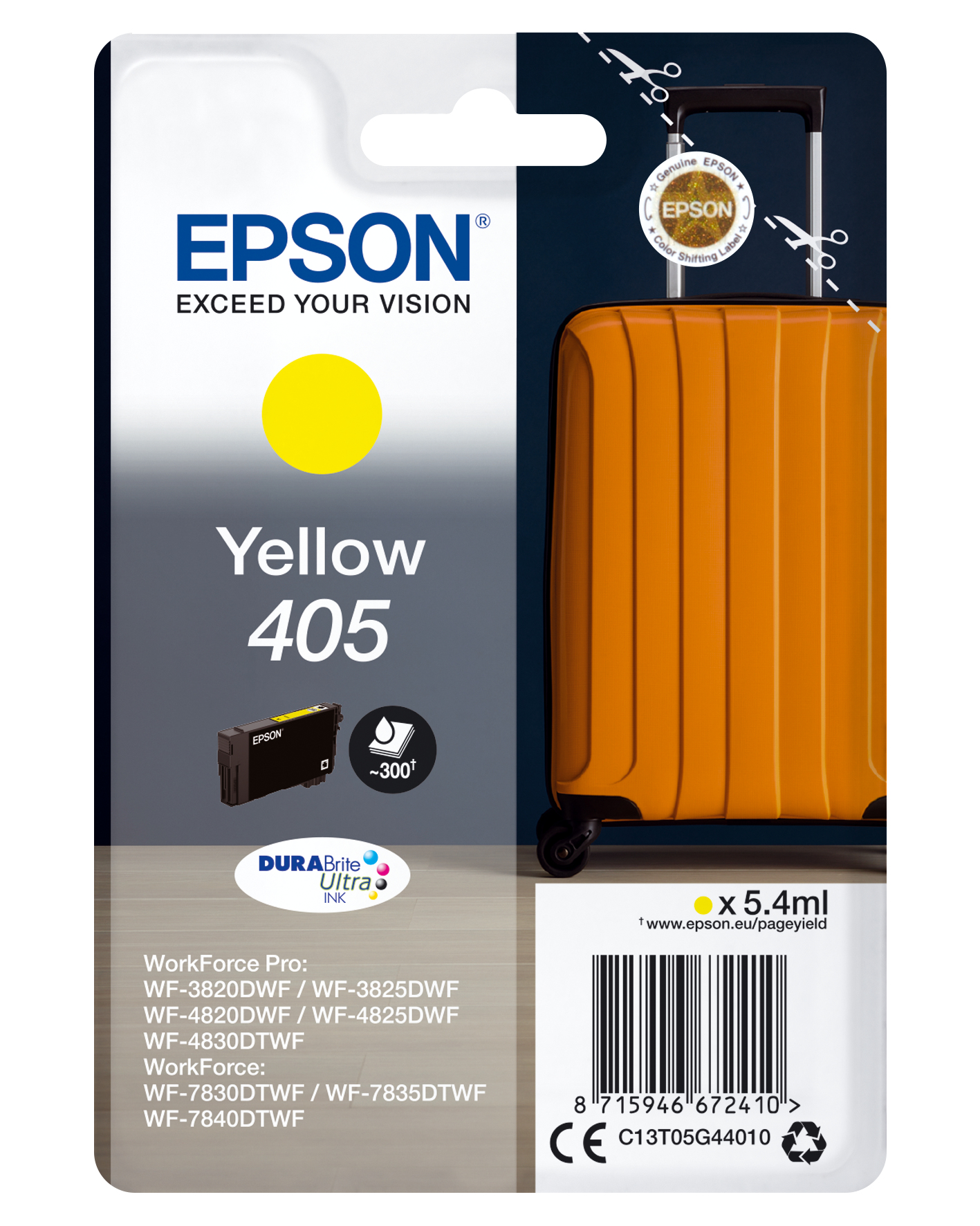 Epson Singlepack Yellow