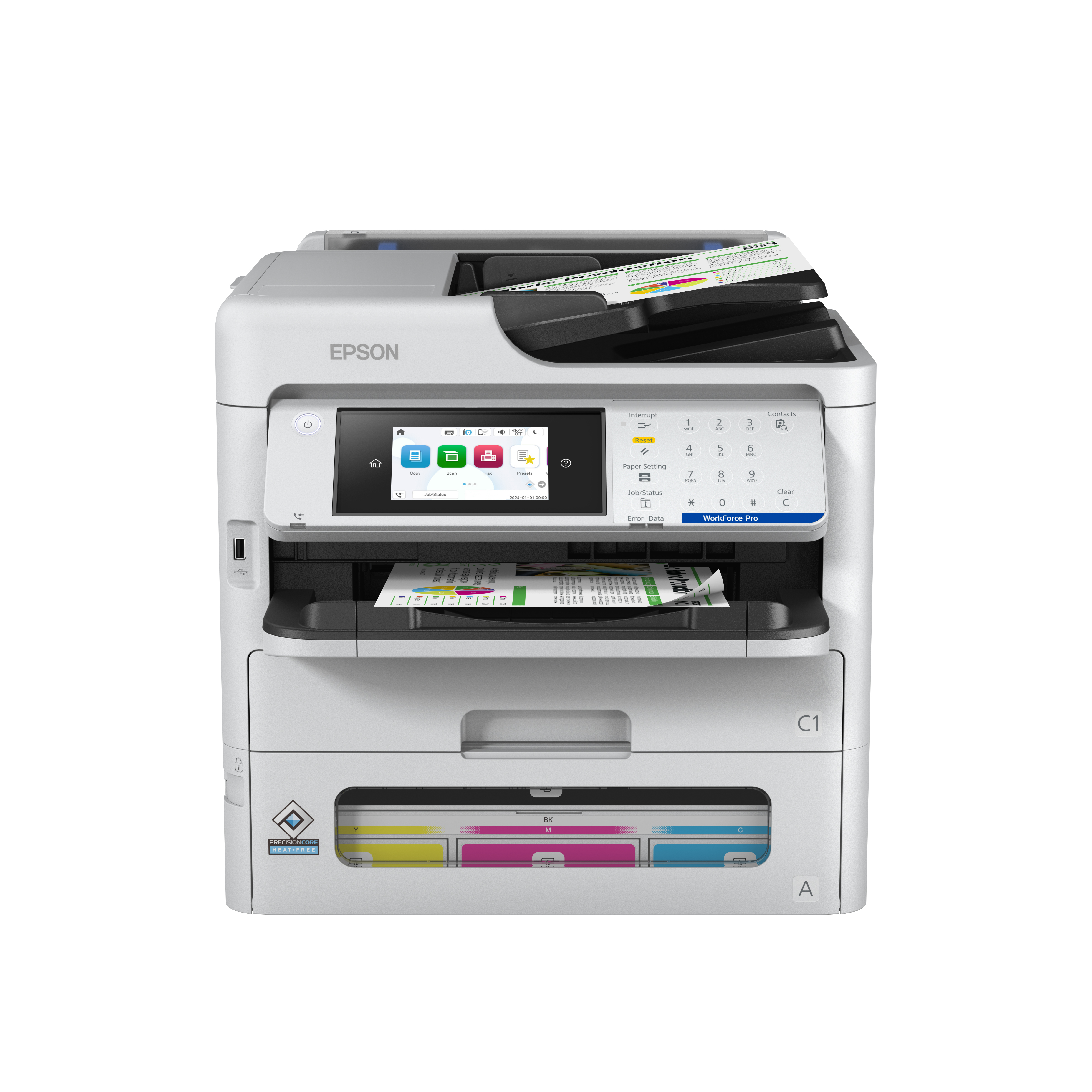 Epson Multifuncion injeccion color WorkForce Pro EM-C800RDWF