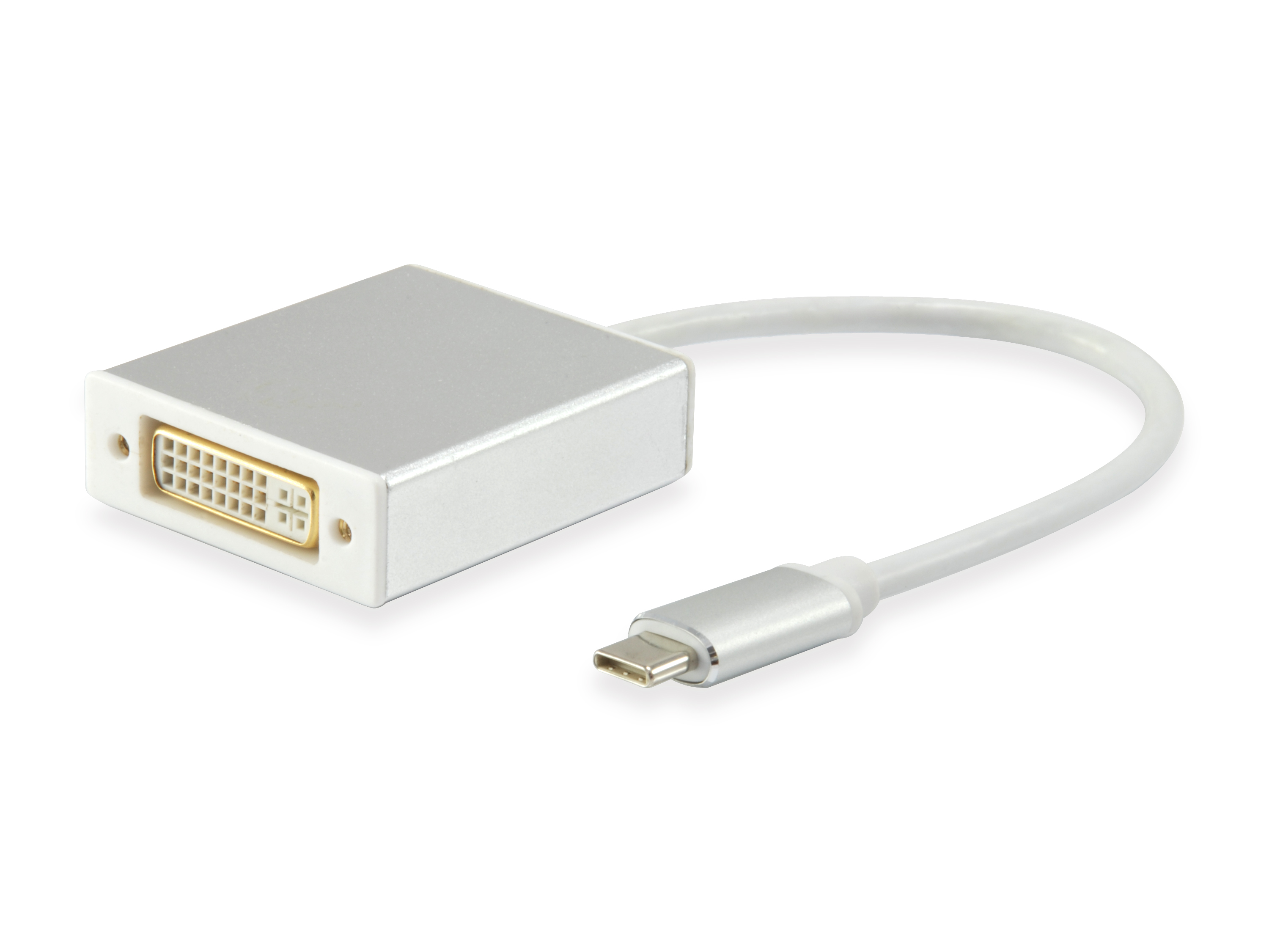 Equip Macho A -I Hembra 0, 15CM – USB-C / DVI