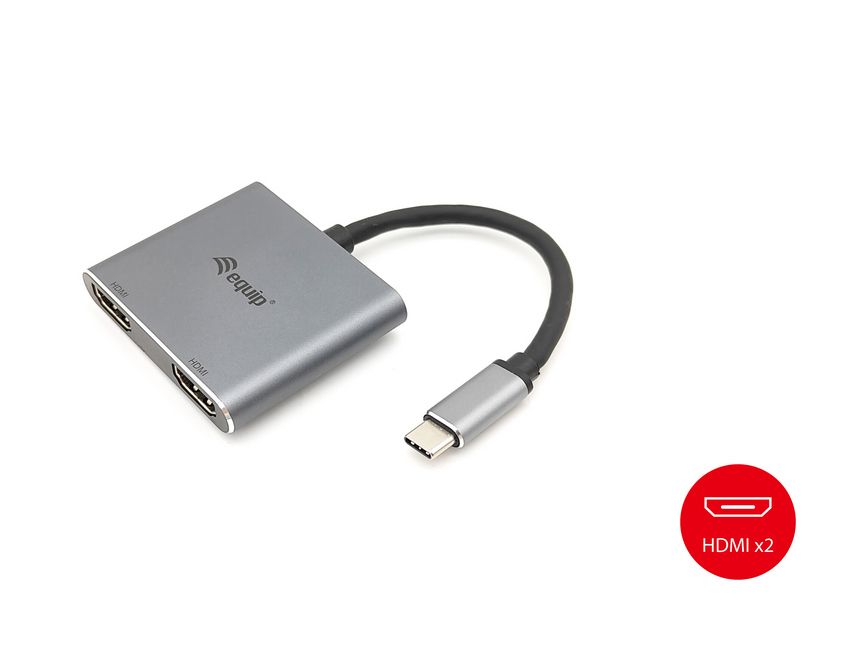 Equip Macho A 2 Hembra – USB-C / HDMI