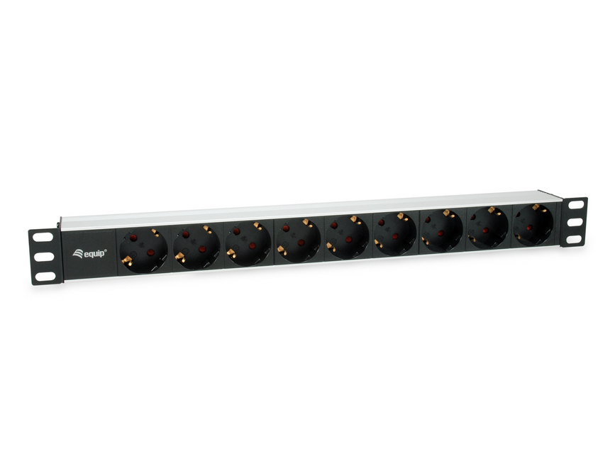 Equip Regleta Alimentacion Rack 19" 1U 9 Tomas