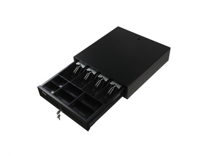 Equip Tpv Cajon Portamonedas Metal 41X41 RJ11 Negro (3 Años De Garantia)